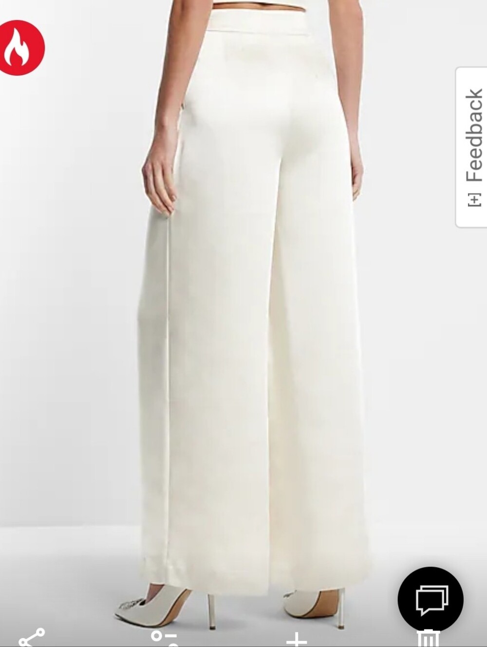 Express Satin Pants - Picture 2 of 14